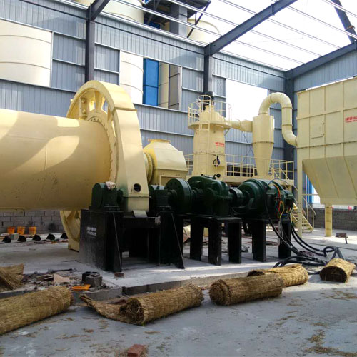 2.6 x9 ball mill + classifier silicon powder production line 